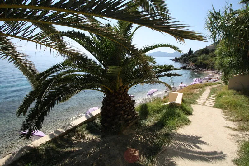 Beach, Canvas by Mitsis Belvedere, Corfu