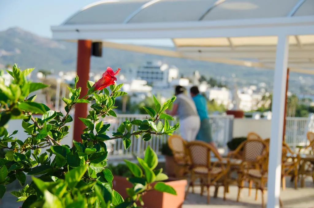 Terrace, Kosta Palace City Hotel, Kos
