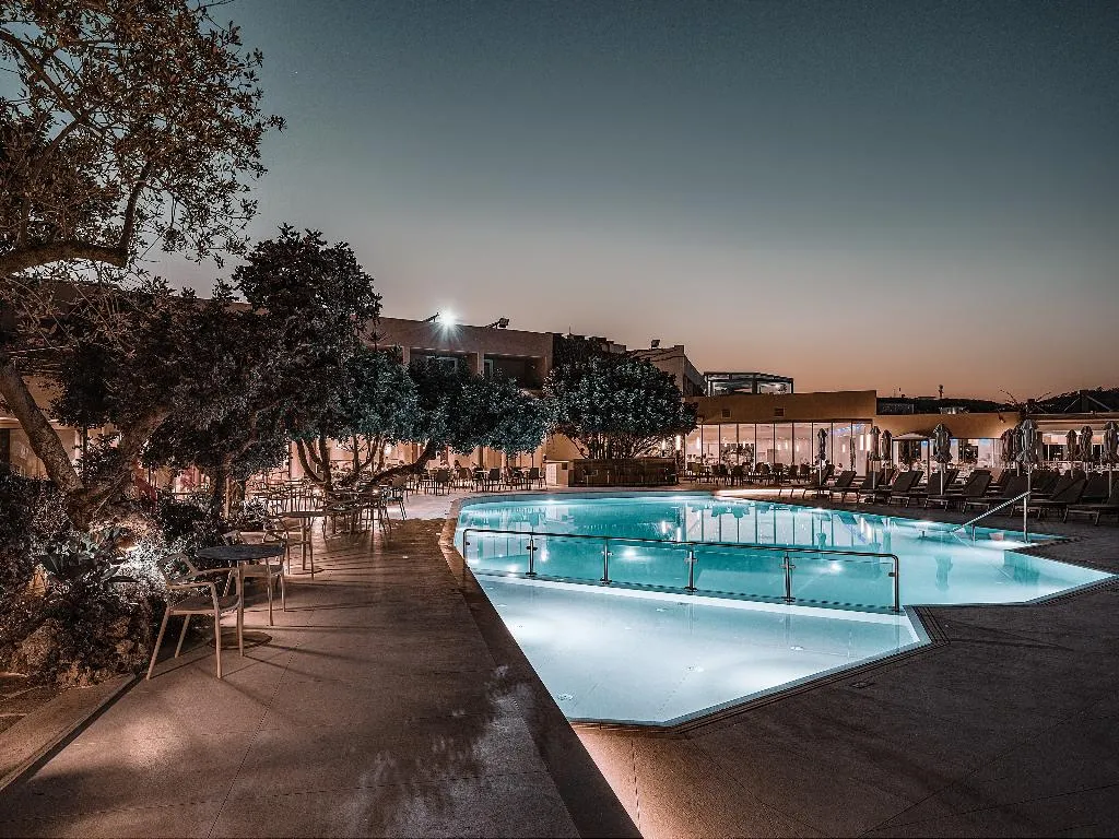 Terrace, Mitsis Bali Paradise, Crete