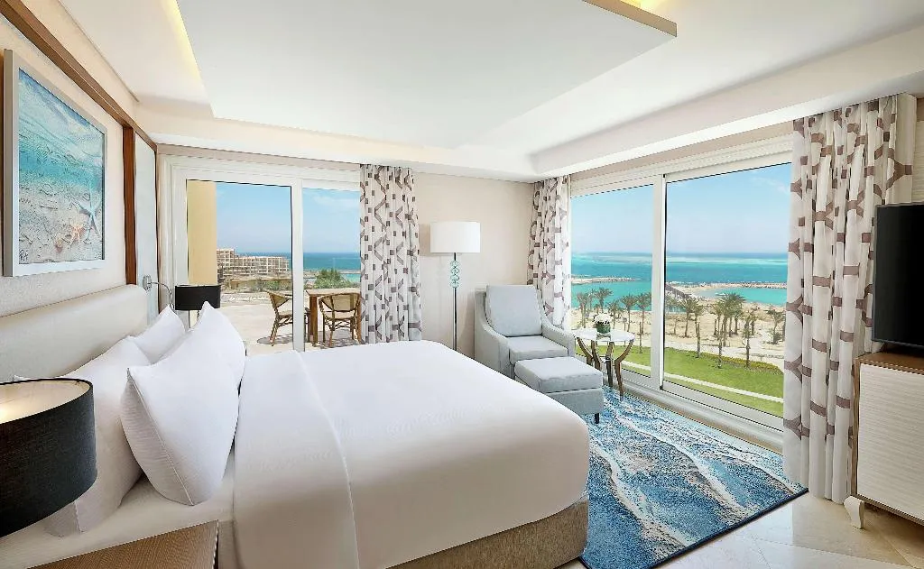 SUITE SEA VIEW Room, Hilton Hurghada Plaza, Red Sea Riviera