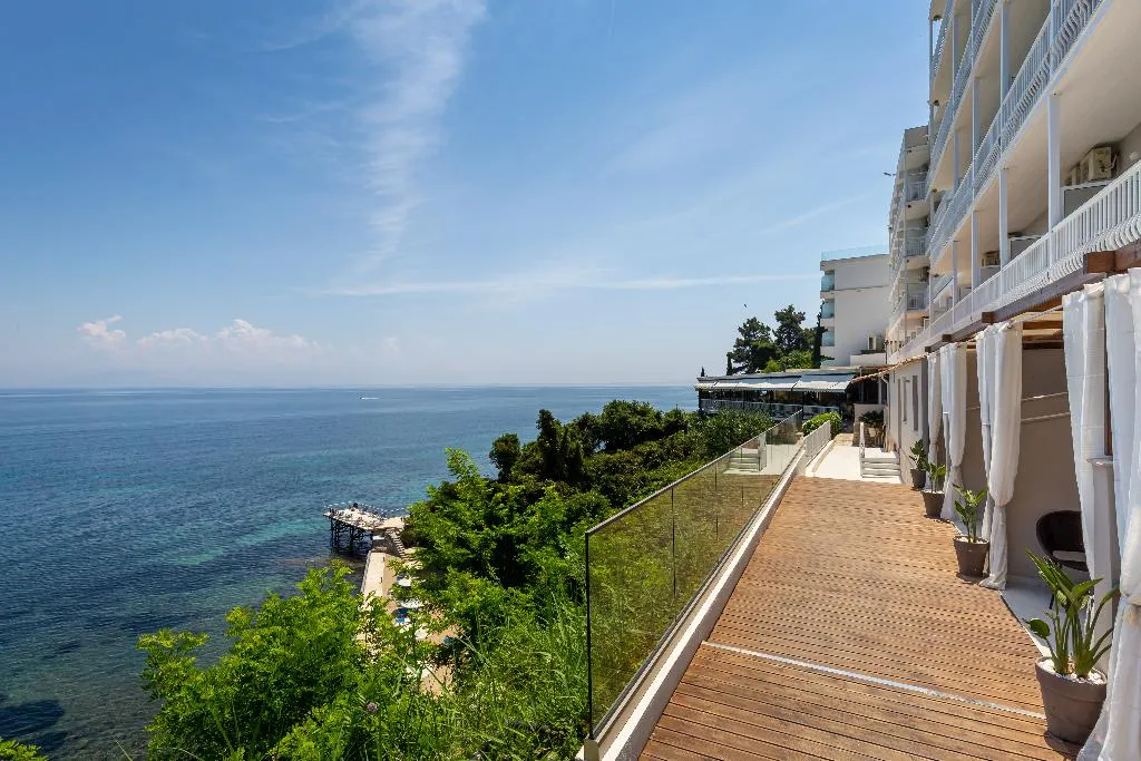 Terrace, Oasis Hotel, Corfu