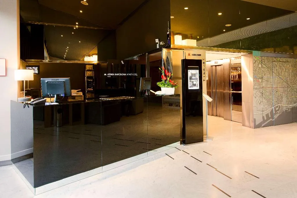 Lobby, Atenea Barcelona Aparthotel, Barcelona