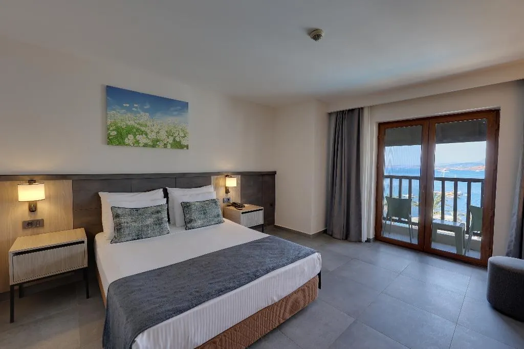 DOUBLE SINGLE USE SEA VIEW Room, Diamond of Bodrum Hotel, Bodrum