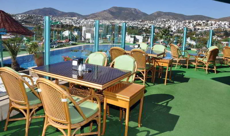 Terrace, Siesta Beach Apart, Bodrum