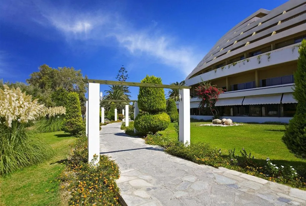 Terrace, Olympic Palace Resort Hotel & Convention Center, Rhodes