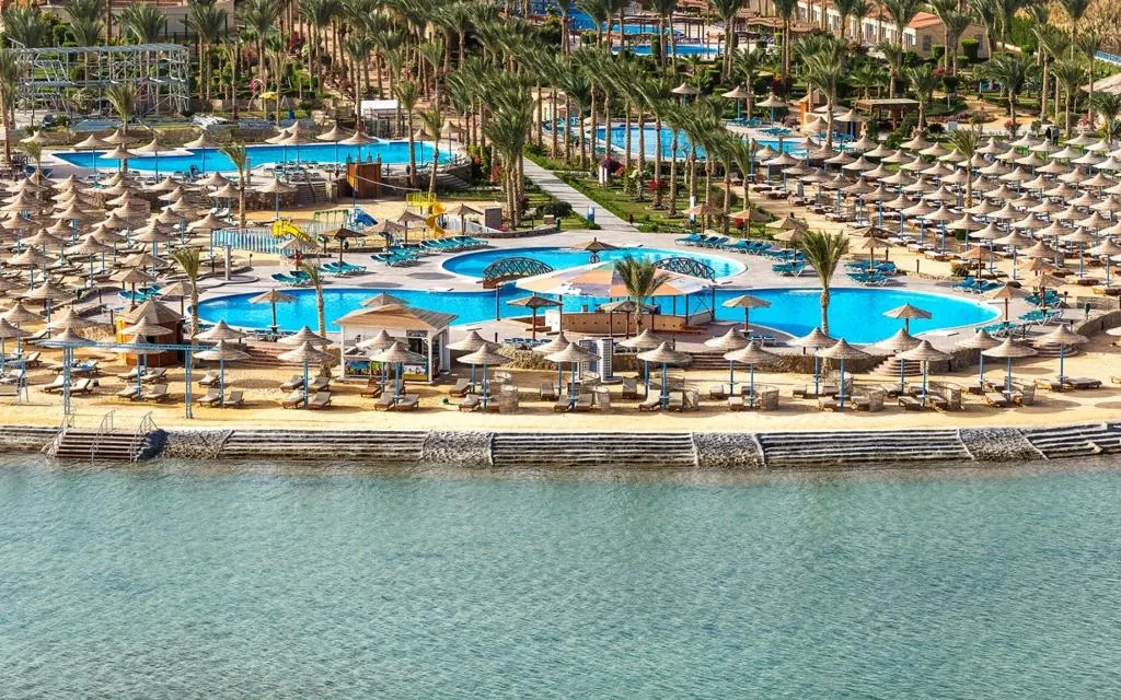 Beach, SUNRISE Azalea Aqua Park Resort, Red Sea Riviera