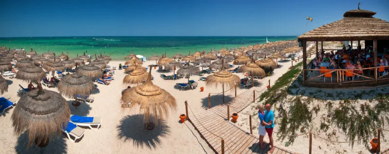 Beach, Riviera Hotel, Tunisia