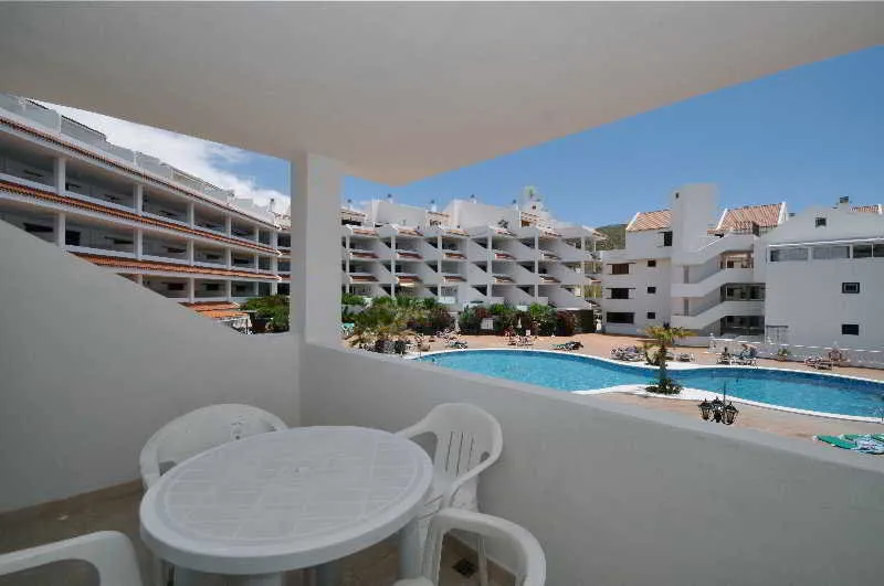 Terrace, Paloma Beach Apartments, Tenerife