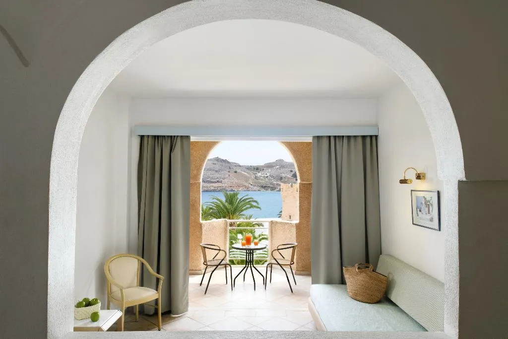 JUNIOR SUITE DELUXE OCEAN VIEW Room, Lindos Royal Resort, Rhodes