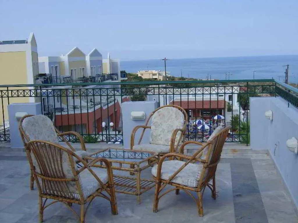 Terrace, Camari Garden Hotel Apartments, Crete
