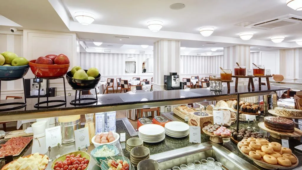 Restaurant, Sercotel Gran Hotel Conde Duque, Madrid