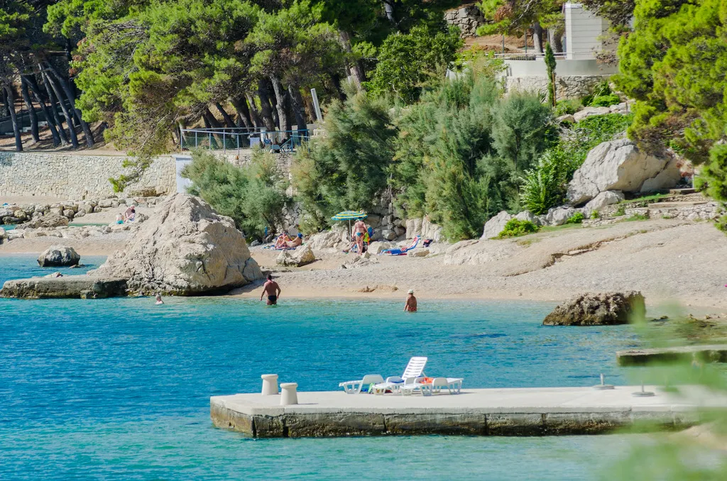 Beach, Sagitta all inclusive holiday resort, Split