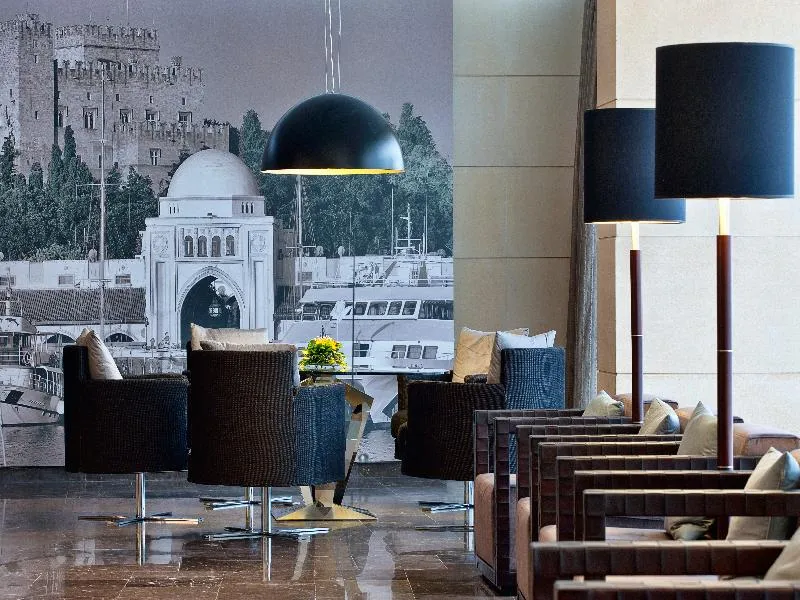 Lobby, Olympic Palace Resort Hotel & Convention Center, Rhodes