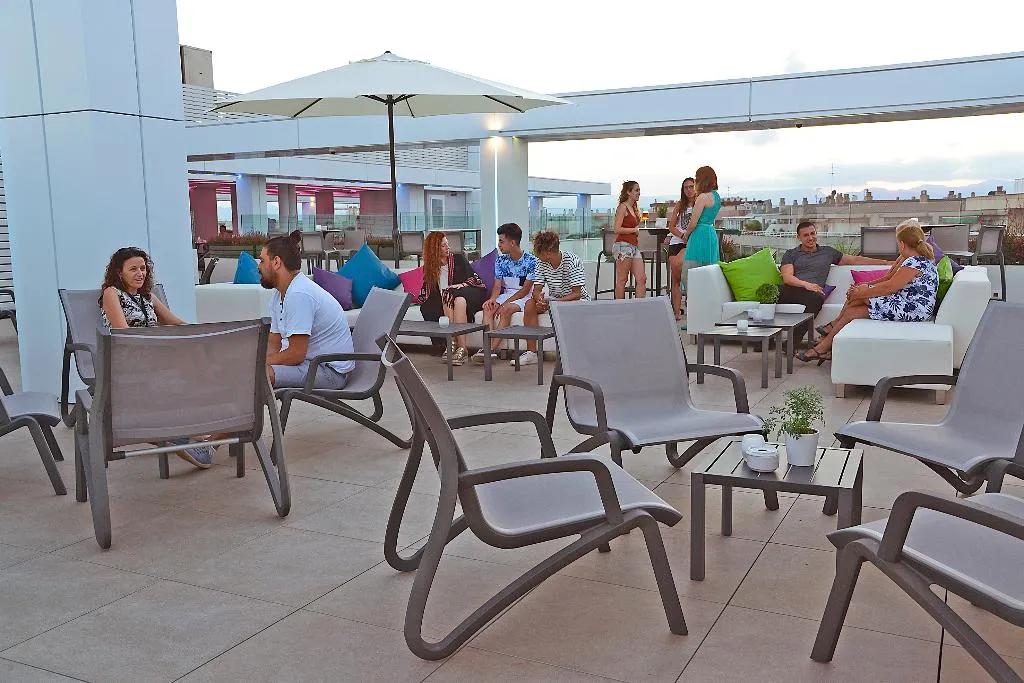 Terrace, Olympus Palace, Costa Dorada