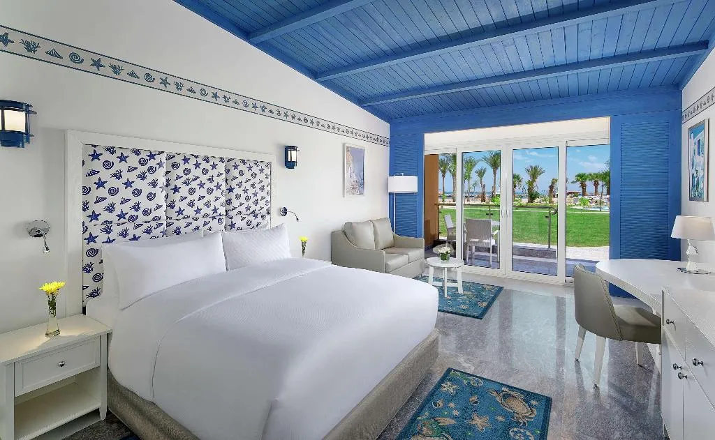 Room PREMIUM KING BED Room, Hilton Hurghada Plaza, Red Sea Riviera