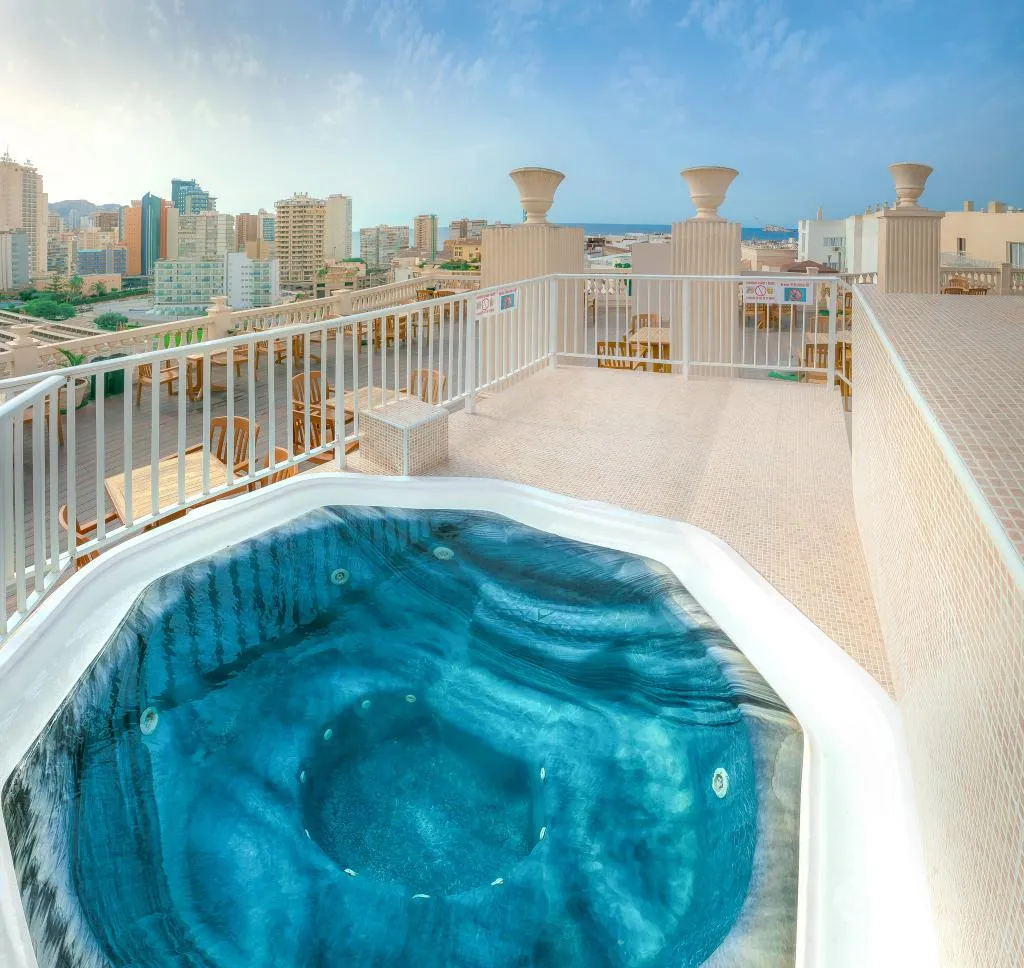 Terrace, Magic Cristal Park Hotel, Costa Blanca