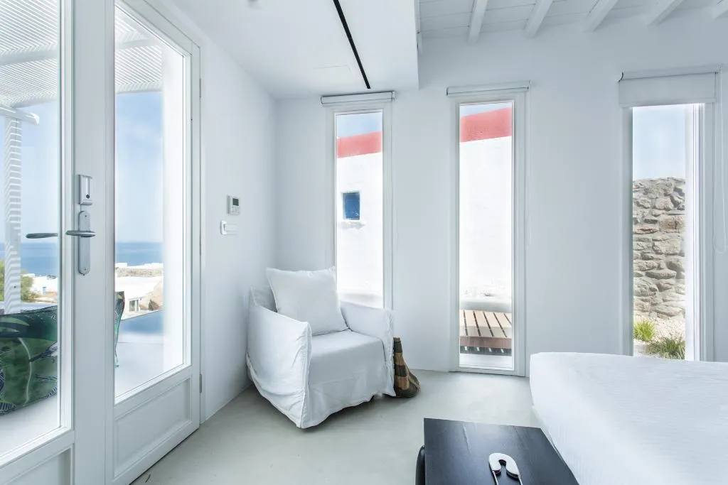 SUITE HONEYMOON Room, Ostraco Suites, Mykonos