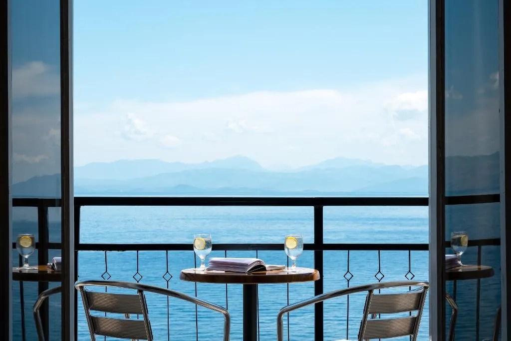 Double or Twin COMFORT SEA VIEW Room, Canvas by Mitsis Belvedere, Corfu