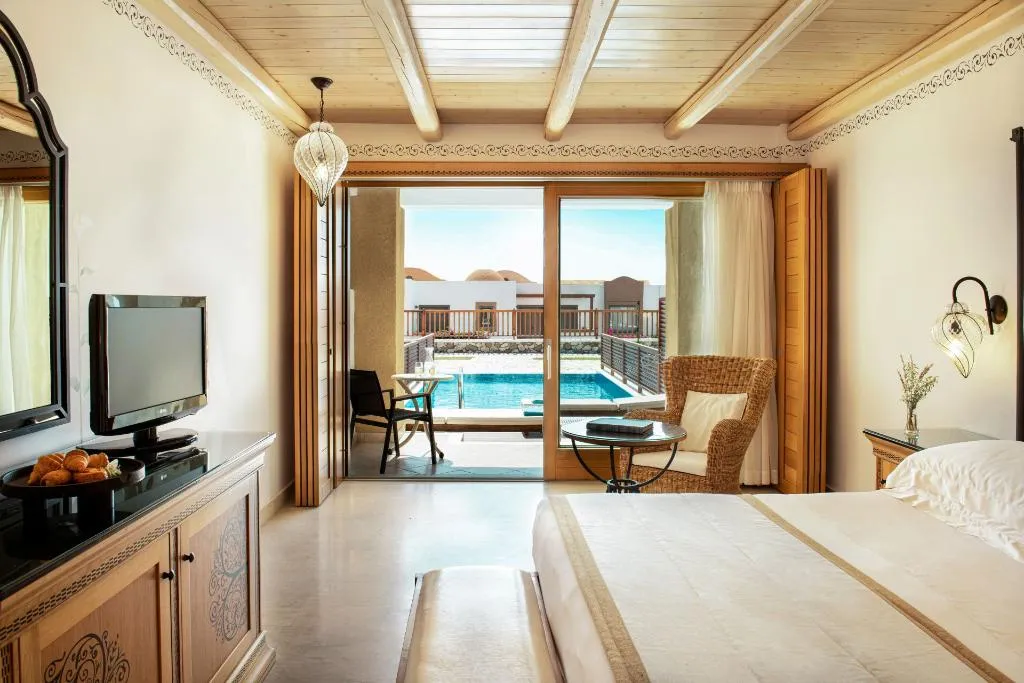 TWIN WITH PRIVATE POOL Room, Mitsis Selection Blue Domes, Kos