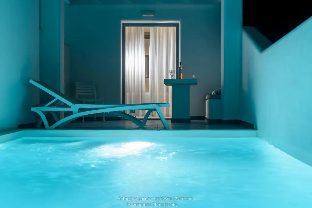DOUBLE WITH PRIVATE POOL Room, Antoperla Luxury Hotel & Spa, Santorini