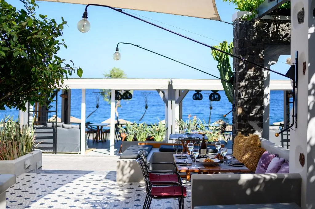 Restaurant, Afroditi Venus Beach Resort, Santorini