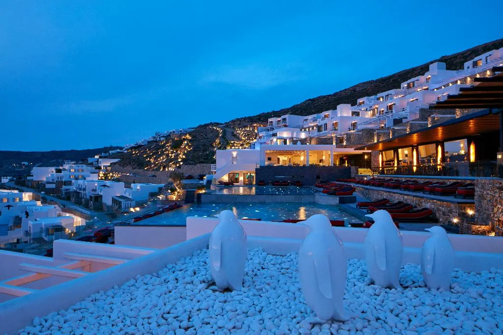 Lobby, Myconian Avaton Resort, Mykonos