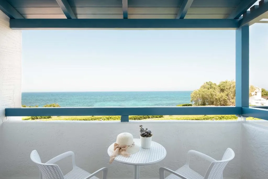 FAMILY ROOM SEA VIEW Room, Canvas by Mitsis Cretan Village, Crete