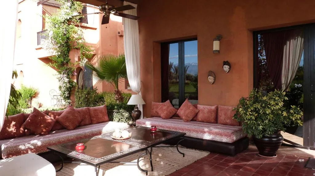 Terrace, Kasbah Al Mendili Private, Marrakech