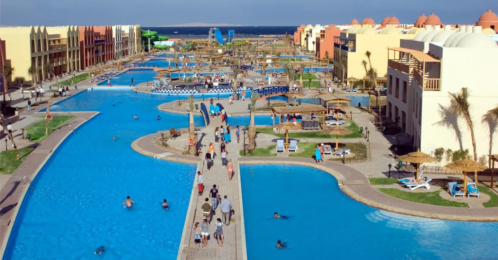 Pool, Titanic Beach Spa & Aqua Park, Red Sea Riviera