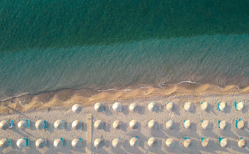 Beach, Mitsis Rodos Village, Rhodes