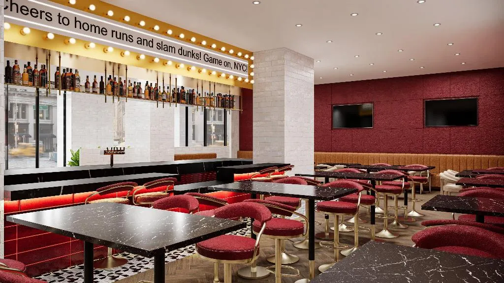 Restaurant, The Manhattan At Times Square, New York