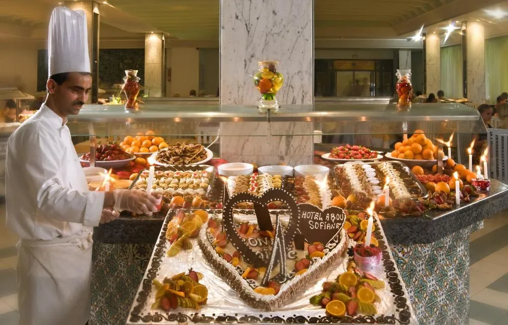 Restaurant, Abou Sofiane Hotel & Aquapark, Tunisia