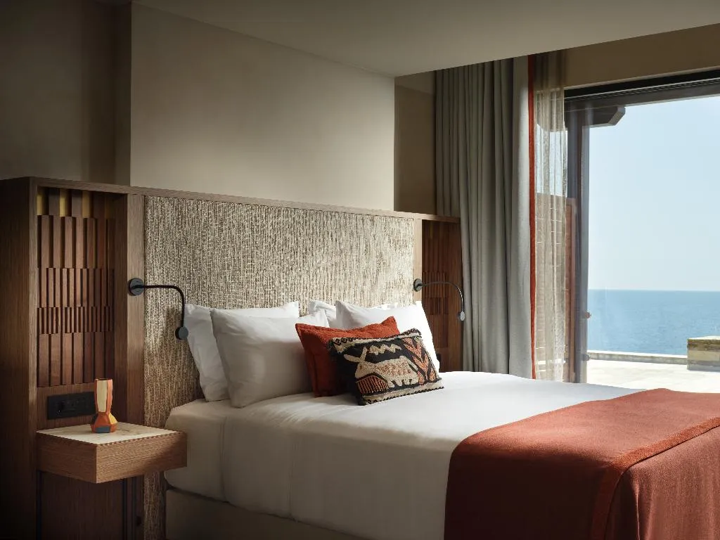 JUNIOR SUITE SEA FRONT Room, Eagles Palace, Small Luxury Hotels Of The World, Thessaloniki