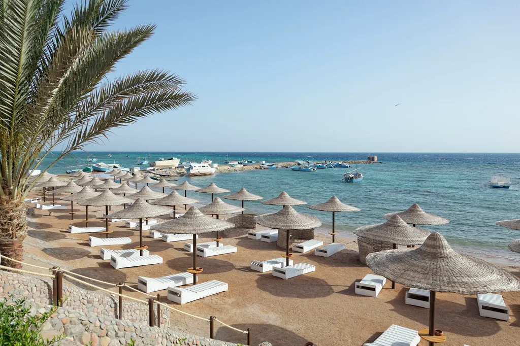 Beach, Royal Star Beach Resort, Red Sea Riviera