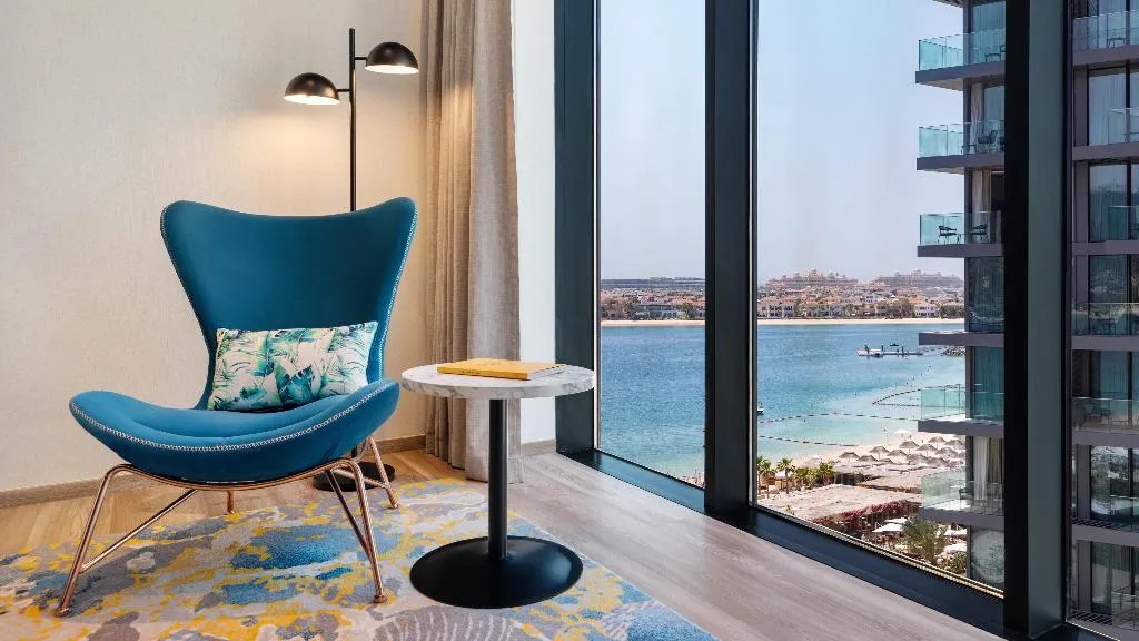 TWIN DELUXE SIDE SEA VIEW Room, Voco Dubai The Palm, Dubai