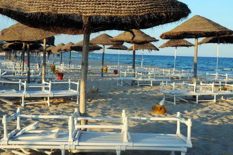 Beach, Golden Tulip President Hammamet, Tunisia