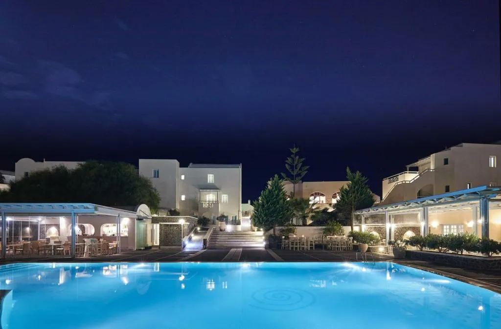 Pool, El Greco Resort, Santorini