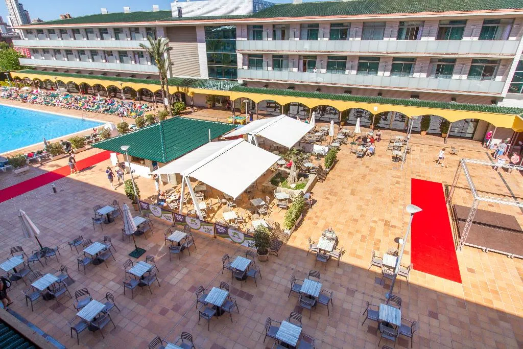 Terrace, Mediterraneo Hotel, Costa Blanca