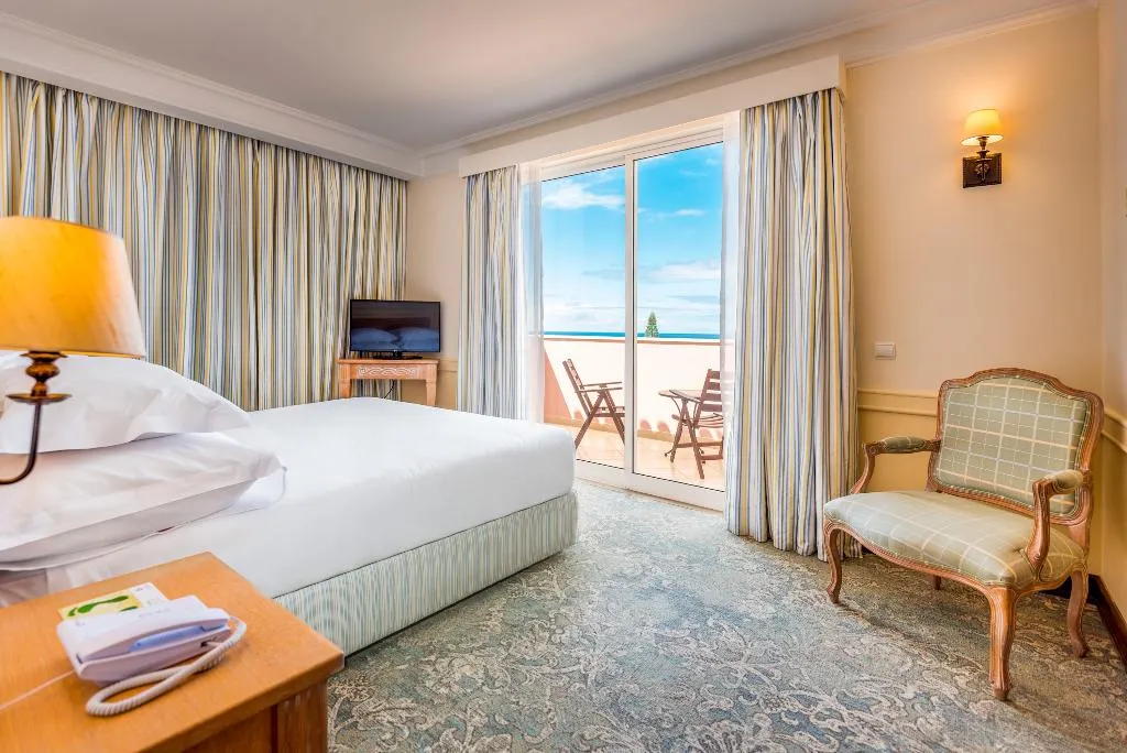 DOUBLE DELUXE SEA VIEW WITH BALCONY Room, Pestana Royal All Inclusive Ocen & Spa Hotel, Madeira