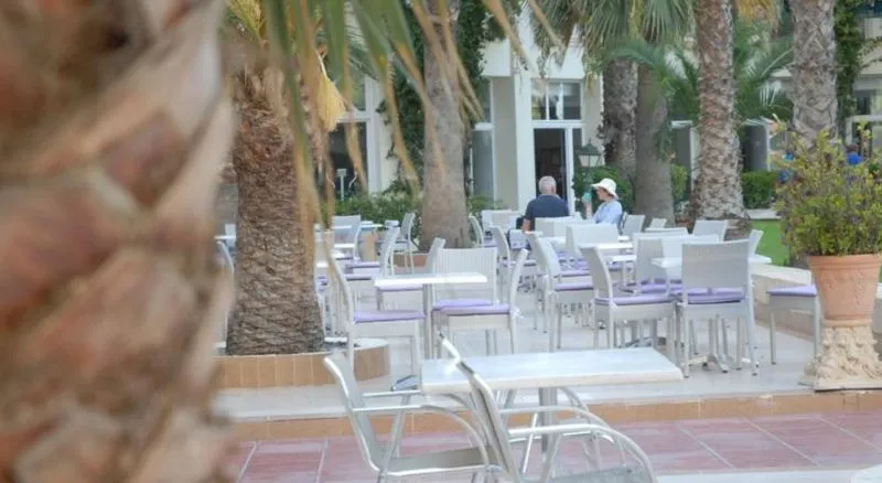 Terrace, Riadh Palms, Tunisia