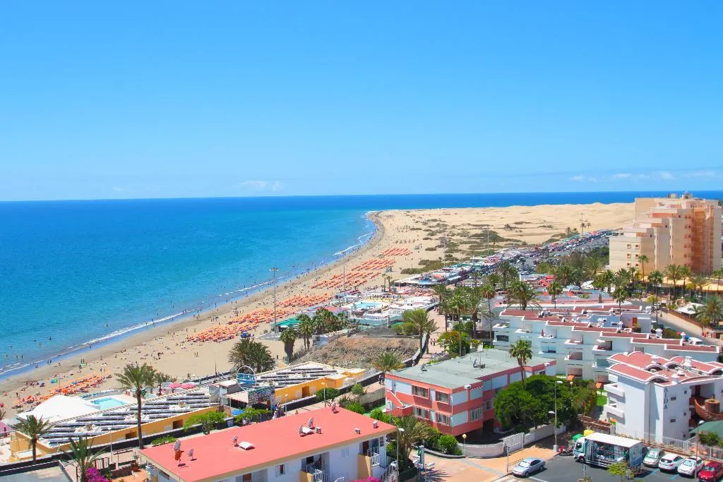 Beach, HL Suite Hotel Playa del Ingles, Gran Canaria
