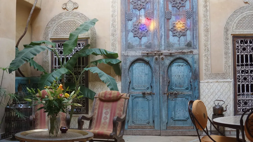 Lobby, Riad Armelle, Marrakech