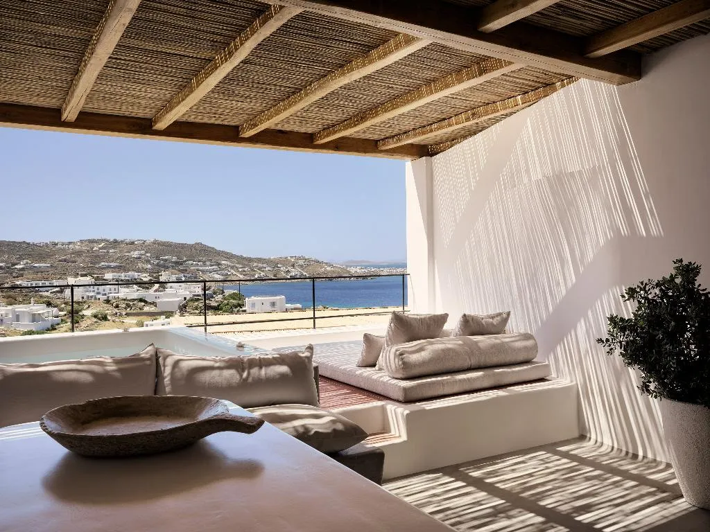SUITE SEA VIEW WITH PRIVATE POOL Room, Boheme Mykonos Small Luxury Hotels of the World, Mykonos