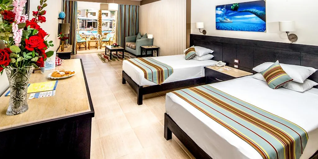 Room, El Karma Aqua Beach Resort  (Ex. Nubia), Red Sea Riviera