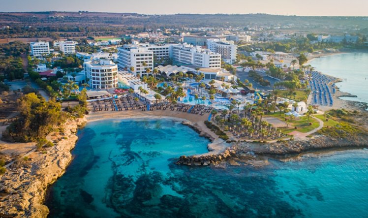 Description, Adams Beach Hotel, Cyprus