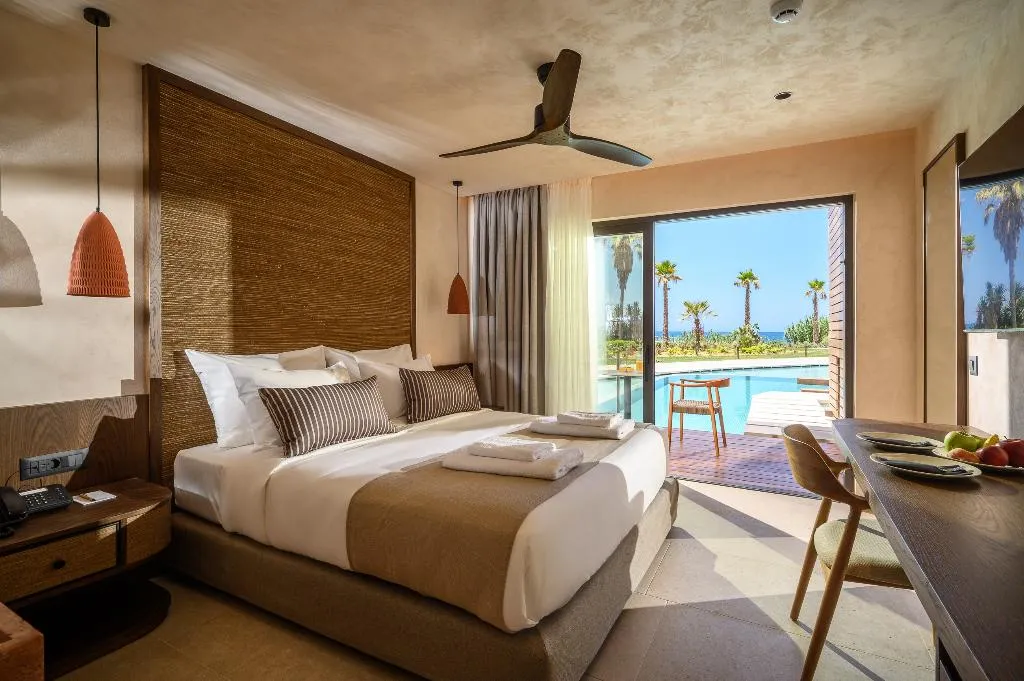 DOUBLE DELUXE WITH PRIVATE POOL Room, Nalu Resort And Spa, Crete