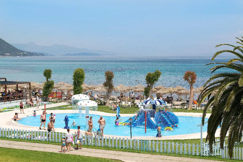 Pool, Canvas by Mitsis Messonghi, Corfu