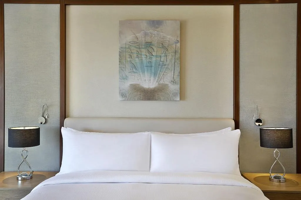 DOUBLE KING SIZE BED Room, Hilton Hurghada Plaza, Red Sea Riviera