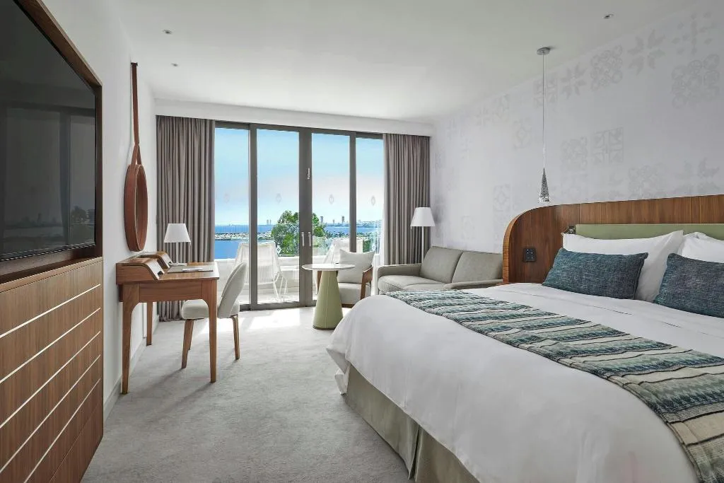 DOUBLE DELUXE SEA VIEW Room, Parklane, a Luxury Collection Resort & Spa, Cyprus