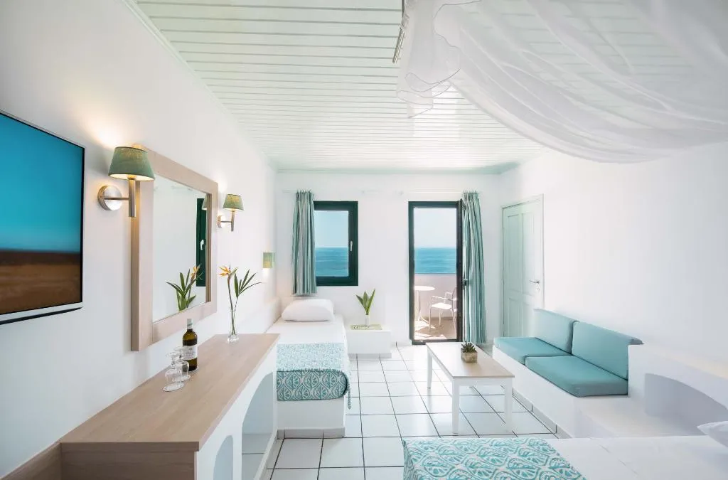 BUNGALOW SEA FRONT Room, Canvas by Mitsis Cretan Village, Crete